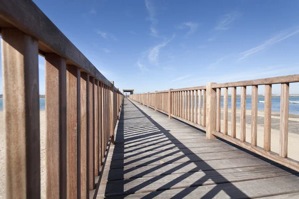 stock image Pier and its shadow