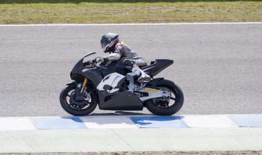 Scott Redding in Jerez clipart