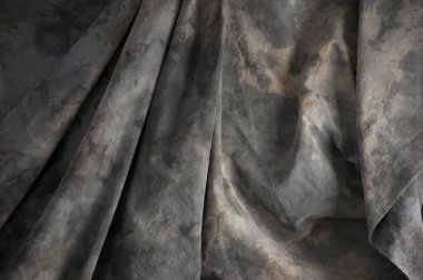 Mottled draped background cloth clipart