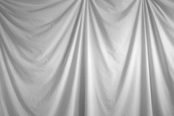 Λευκό draped σκηνικό — Φωτογραφία Αρχείου