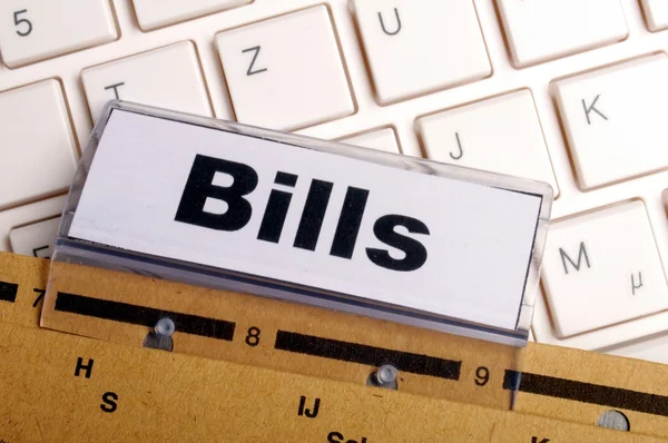 Bills — Stock Photo, Image