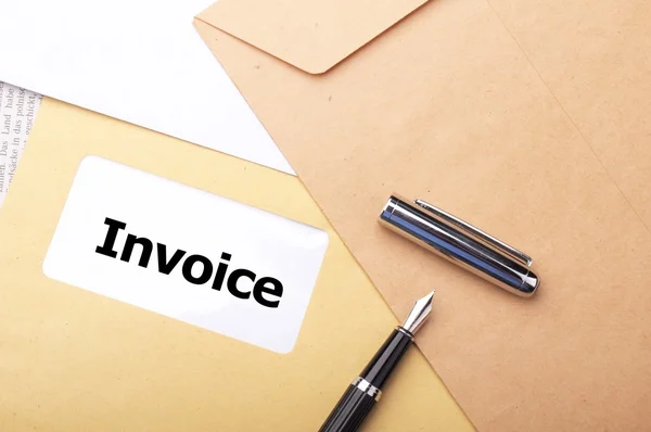 Stock image Invoice