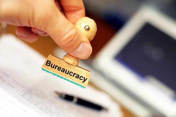 La burocrazia — Foto Stock