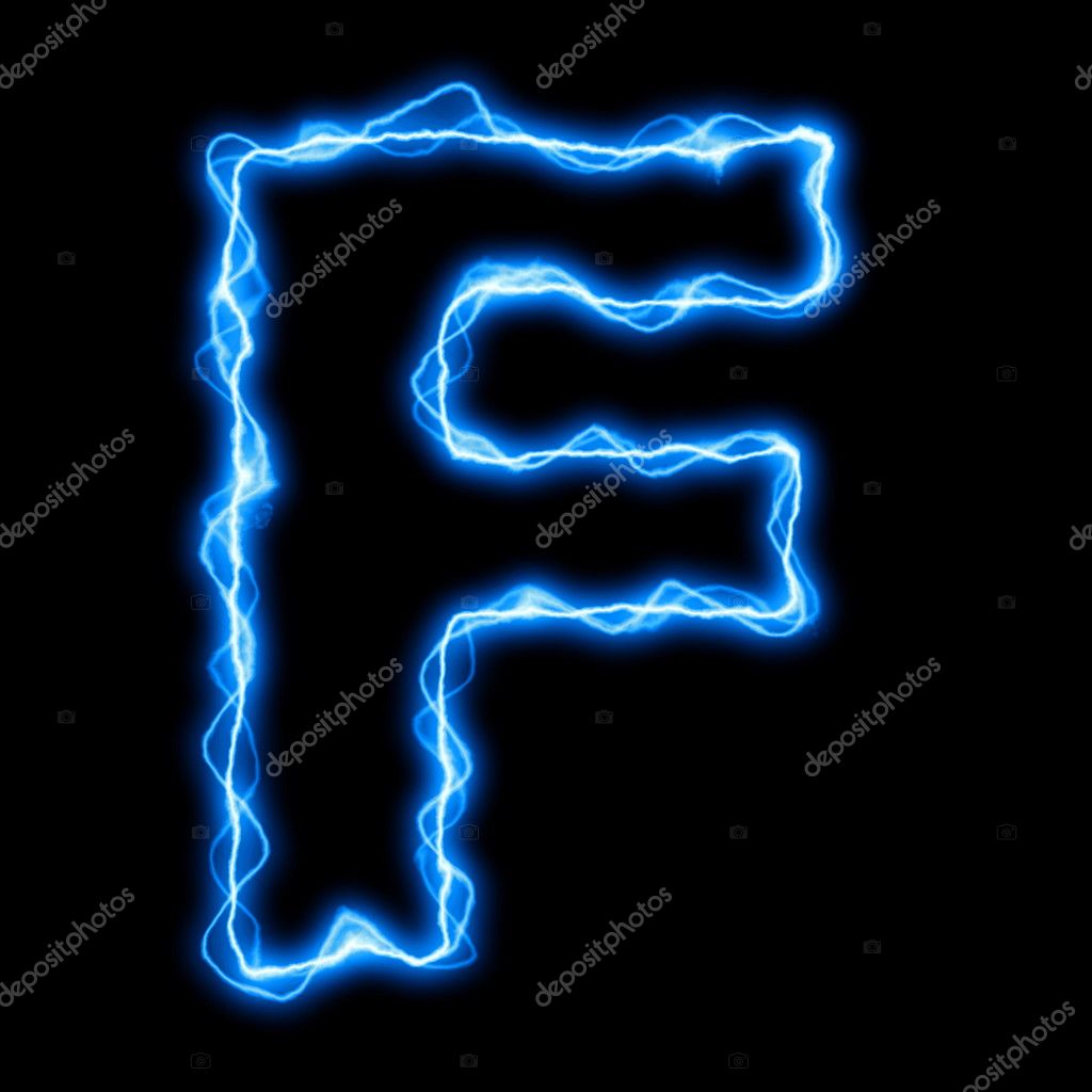 Electric lightning letter or font Stock Photo by ©gunnar3000 8267017