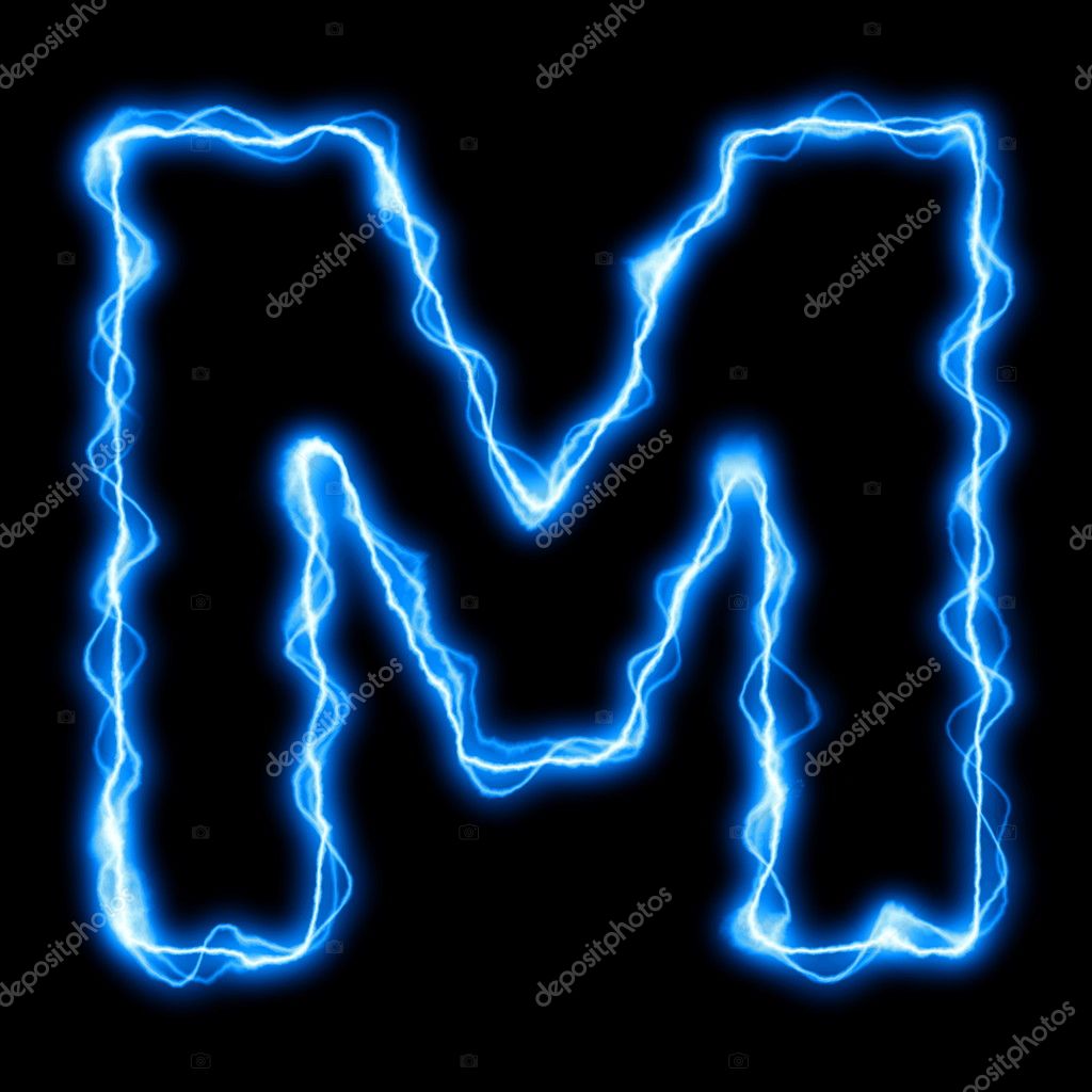 Electric lightning letter or font Stock Photo by ©gunnar3000 8267035