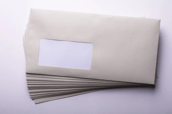 Envelope e copyspace — Fotografia de Stock