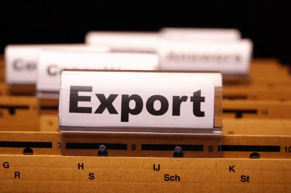 Експорт — стокове фото