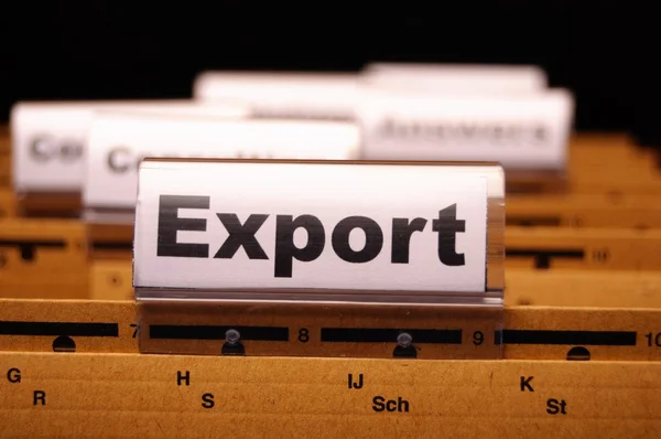 stock image Export