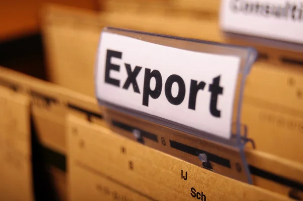 Exportação — Fotografia de Stock