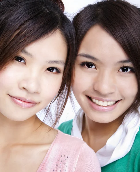 Sorrindo meninas asiáticas — Fotografia de Stock