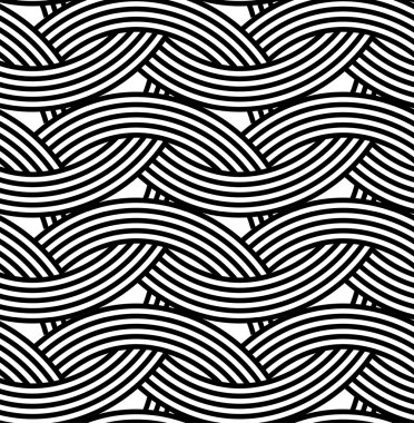 Seamless stripe arch pattern