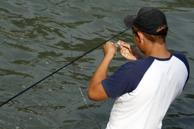 Çocuk balıkçı