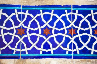 Traditional Oriental Tiles / handmade art clipart