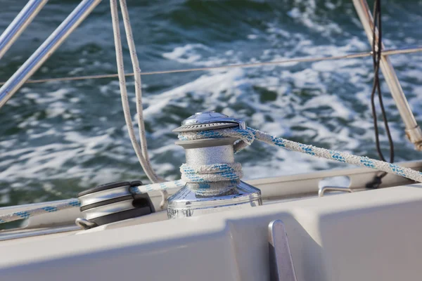 Velero Winch / yachting — Foto de Stock
