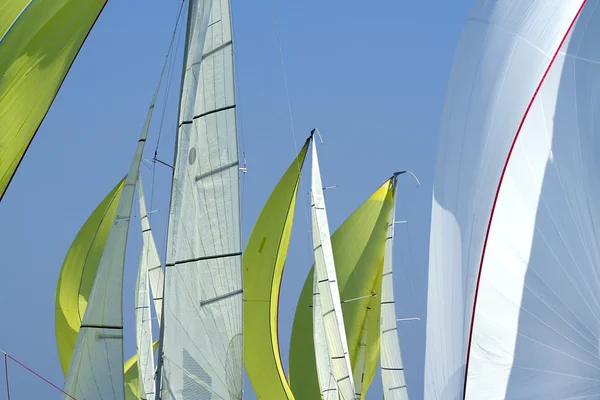 Sailing in Good Wind / sails background — Stock Photo, Image