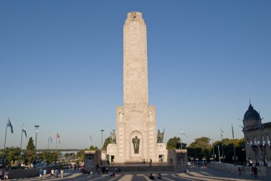 Monument to the flag, Rosario, Argentina clipart