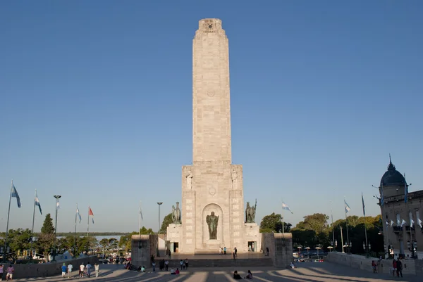 标志，罗萨里奥阿根廷的纪念碑 — 图库照片