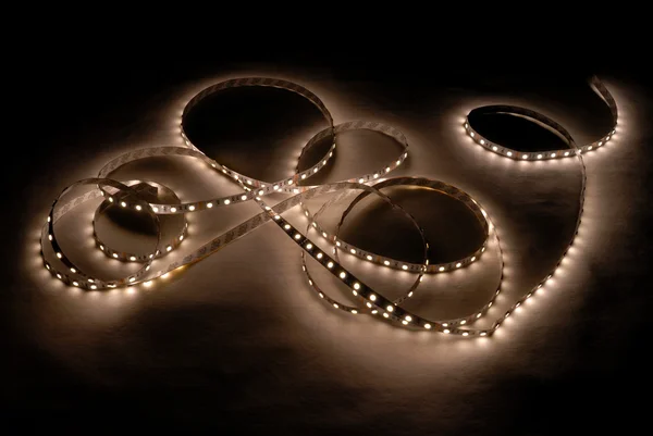 Stock image White led strip