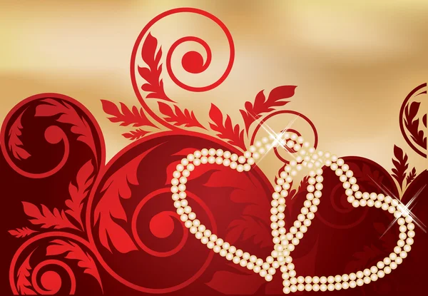 San Valentino Banner, Illustrazione vettoriale — Vettoriale Stock