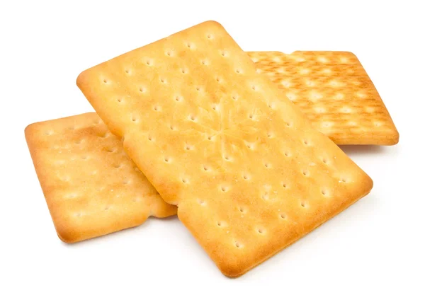 Tre cracker — Foto Stock