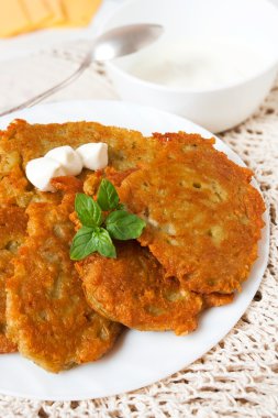 Potato pancake clipart