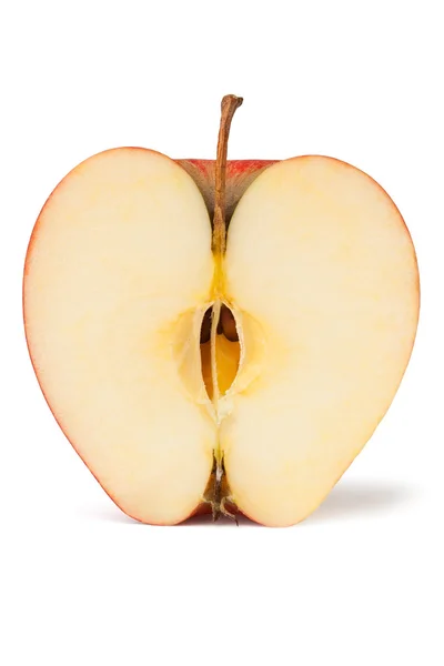 stock image Red apple half