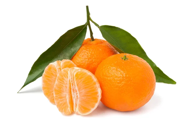 Skupina mandarinky — Stock fotografie