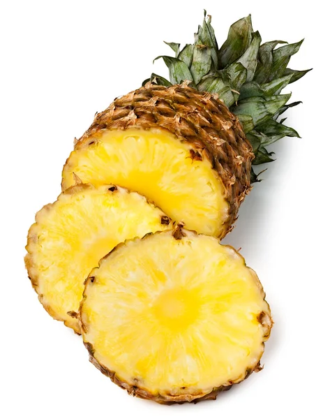 Plasterki ananasa — Zdjęcie stockowe
