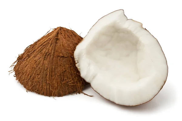 Тріщини кокосового — стокове фото
