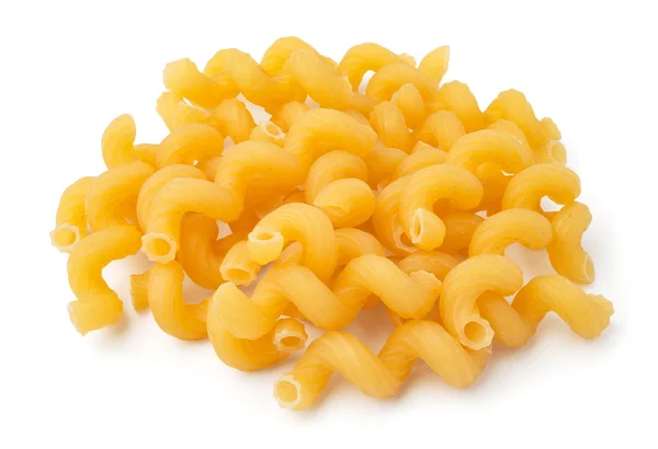 Spiral pasta pile — Stock Photo, Image