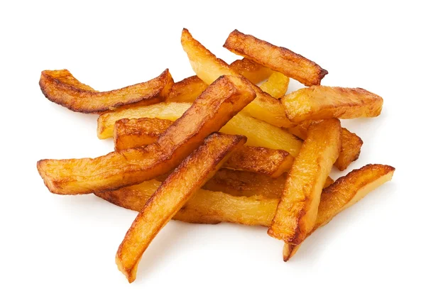 stock image Fried potato sticks pile