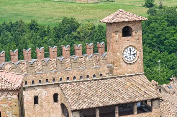 Podestà's Palace. Castell'Arquato. Emilia-Romagna. Italy. — Φωτογραφία Αρχείου