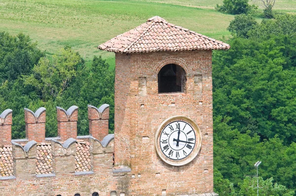 Podestà's Palace. Castell'Arquato. Emilia-Romagna. Italy. — Stock Photo, Image