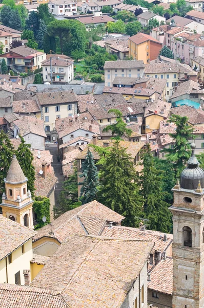 Panoramic view of Castell 'arquato. Эмилия-Романья. Италия . — стоковое фото