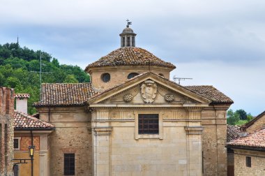 vigoleno hitabet. Emilia-Romagna. İtalya.