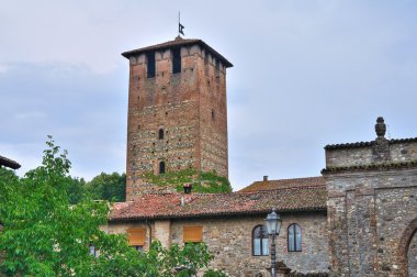 vigolzone Kalesi. Emilia-Romagna. İtalya.