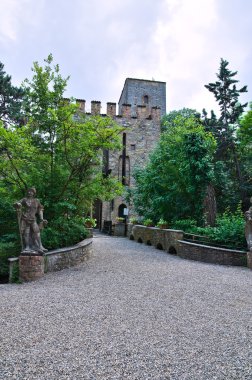 Gropparello castle. Emilia-Romagna. İtalya.