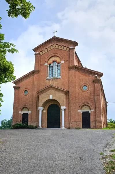 Castellana Kilisesi. Gropparello. Emilia-Romagna. İtalya. — Stok fotoğraf