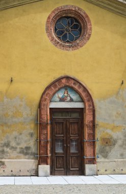 cortina Kilisesi St maria. Piacenza. Emilia-Romagna. İtalya.