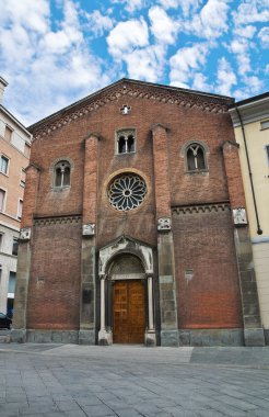 Aziz donnino Kilisesi. Piacenza. Emilia-Romagna. İtalya.