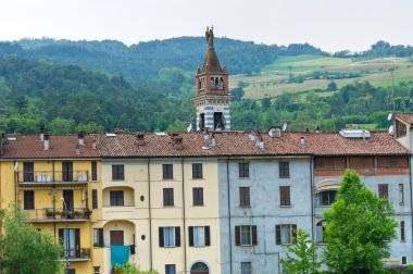 bettola panoramik manzaralı. Emilia-Romagna. İtalya.