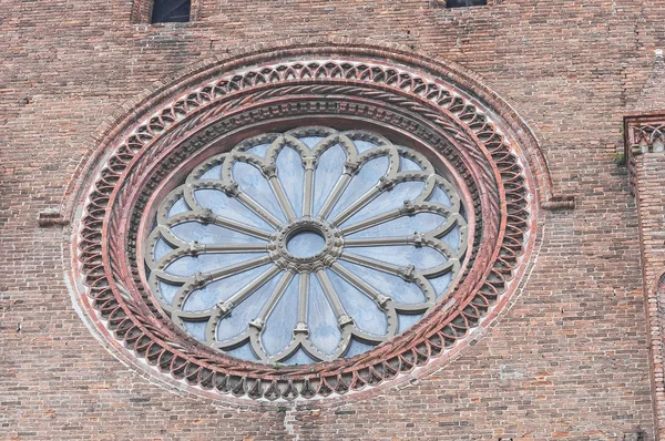 Kostel St. francesco. Piacenza. Emilia-Romagna. Itálie. — Stock fotografie