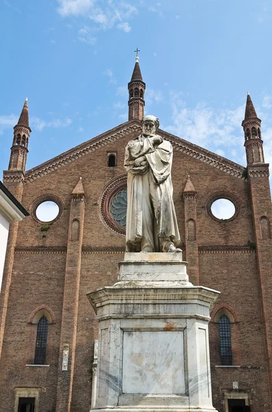 Kerk van St. francesco. Piacenza. Emilia-Romagna. Italië. — Stockfoto