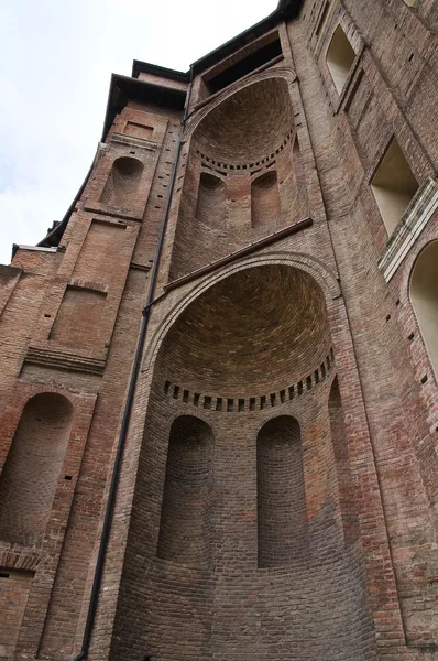 Pałacu Farnese. Piacenza. Emilia-Romania. Włochy. — Zdjęcie stockowe