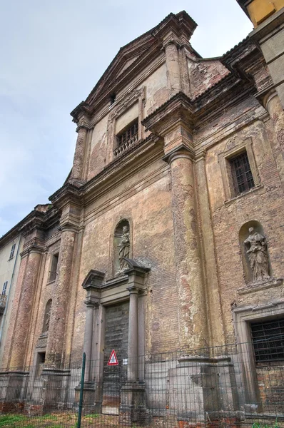 Igreja de S. Maria del Carmine. Piacenza. Emilia-Romagna. Itália . — Fotografia de Stock
