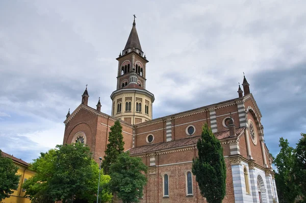 Kirche des Corpus domini. Piacenza. Emilia-Romagna. Italien. — Stockfoto