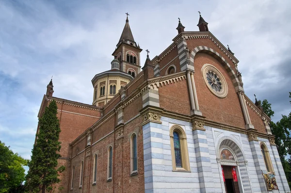Kyrkan av corpus domini. Piacenza. Emilia-Romagna. Italien. — Stockfoto