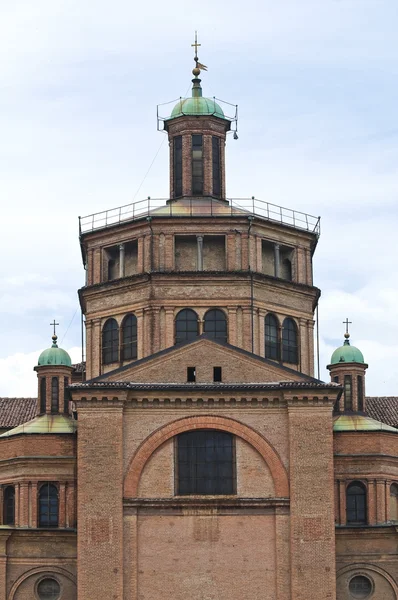 Iglesia de Santa María en Campagna. Piacenza. Emilia-Romaña. Italia . — Foto de Stock