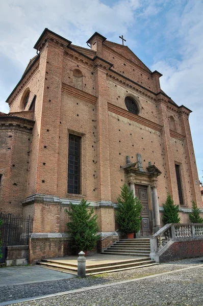 Heliga gravens kyrka. Piacenza. Emilia-Romagna. Italien. — Stockfoto