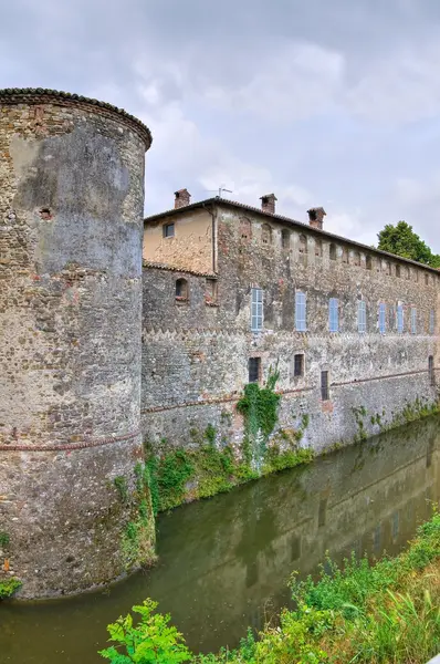 Castle of Lisignano. Gazzola. Emilia-Romagna. Italy. — Stock Photo, Image